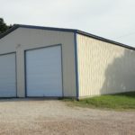 p 2147 metal garage all vertical 12